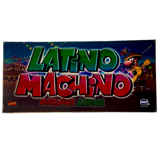 Latino Machino Slot Glass