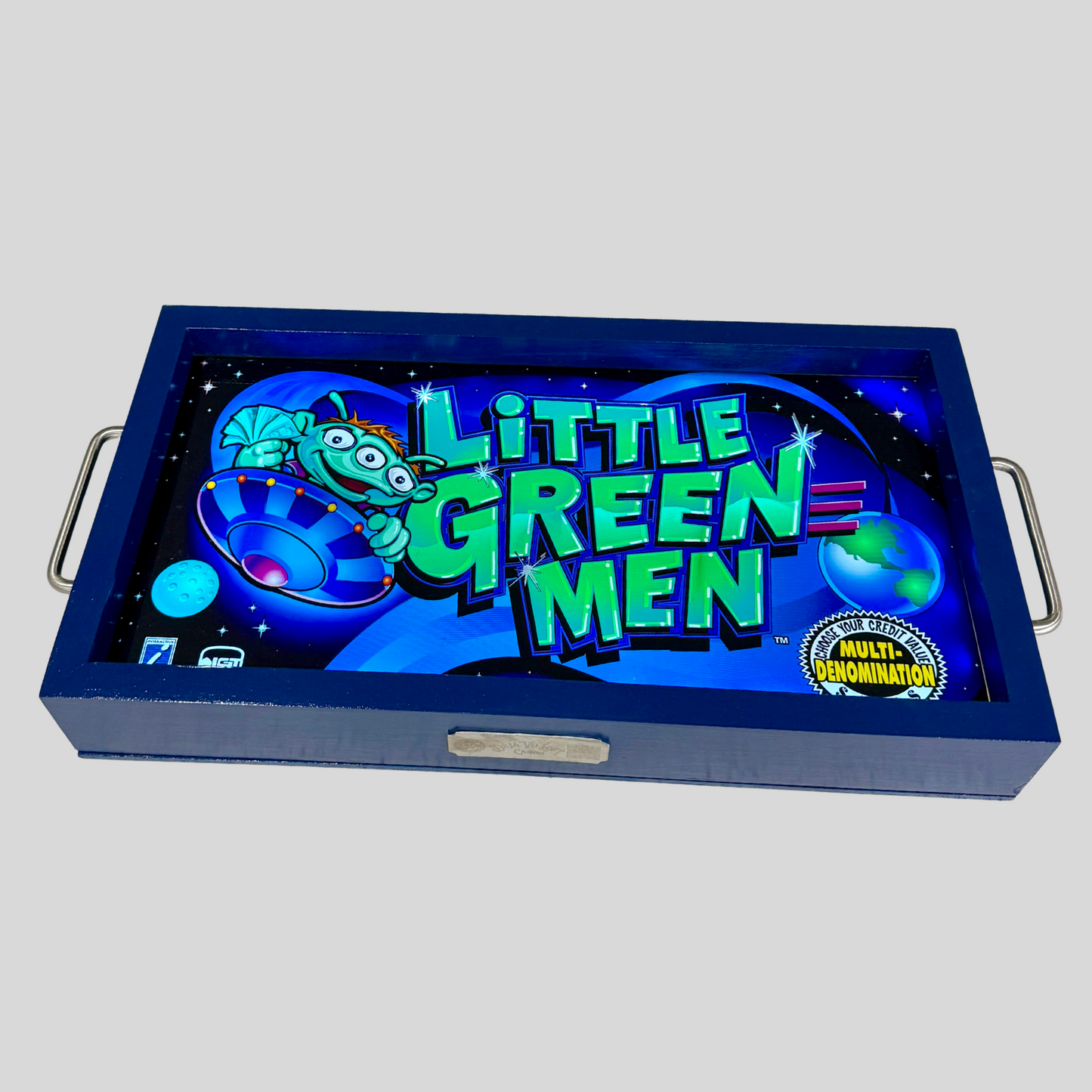 Little Green Men Slot Glass