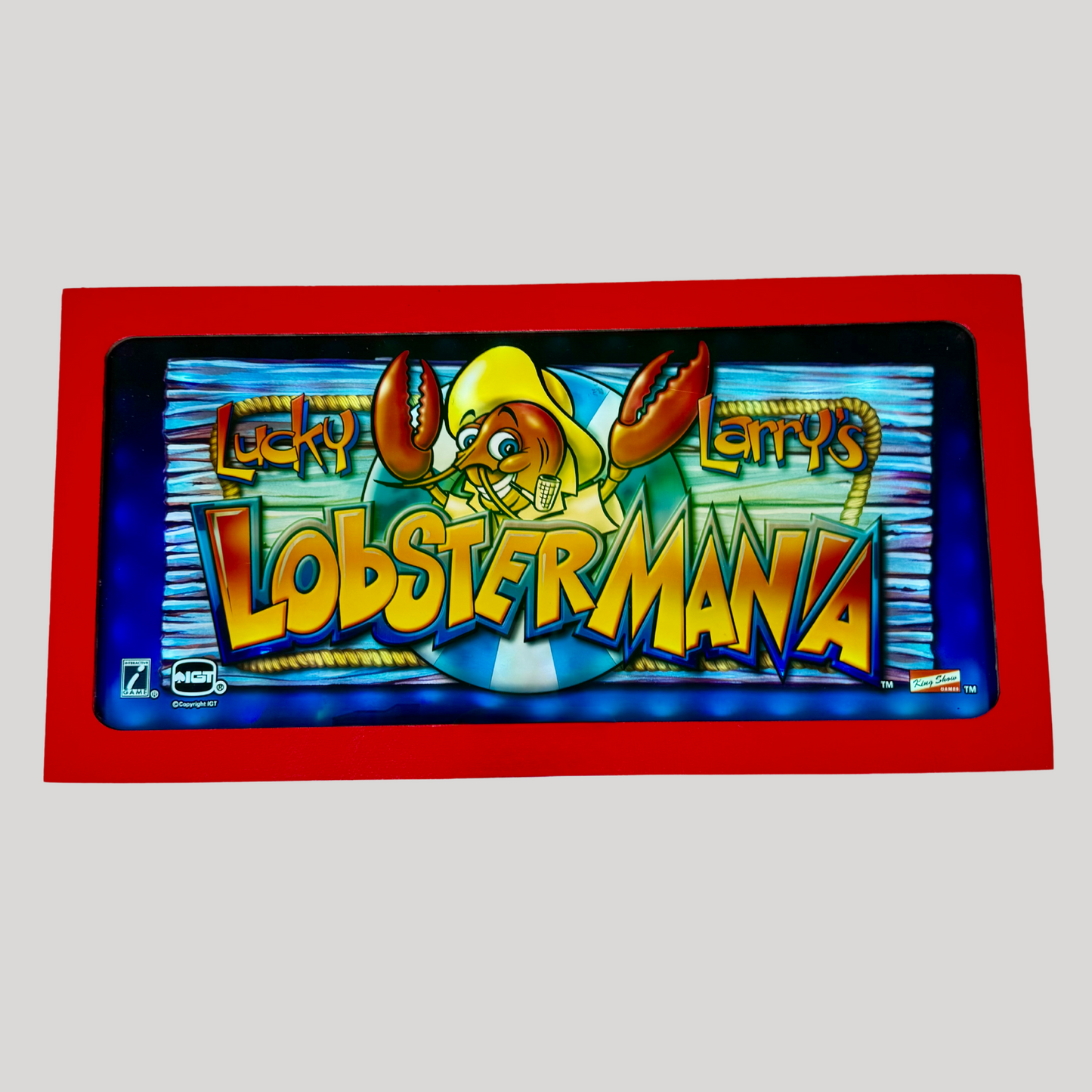 Lucky Larry's Lobstermania Slot Glass