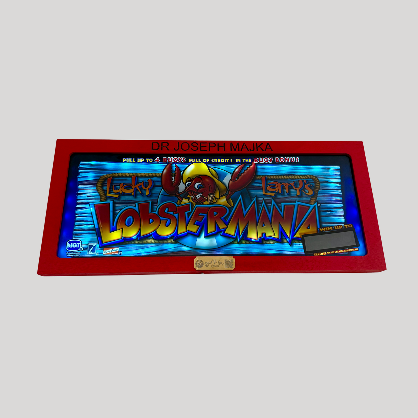 Lucky Larry's Lobstermania Slot Glass