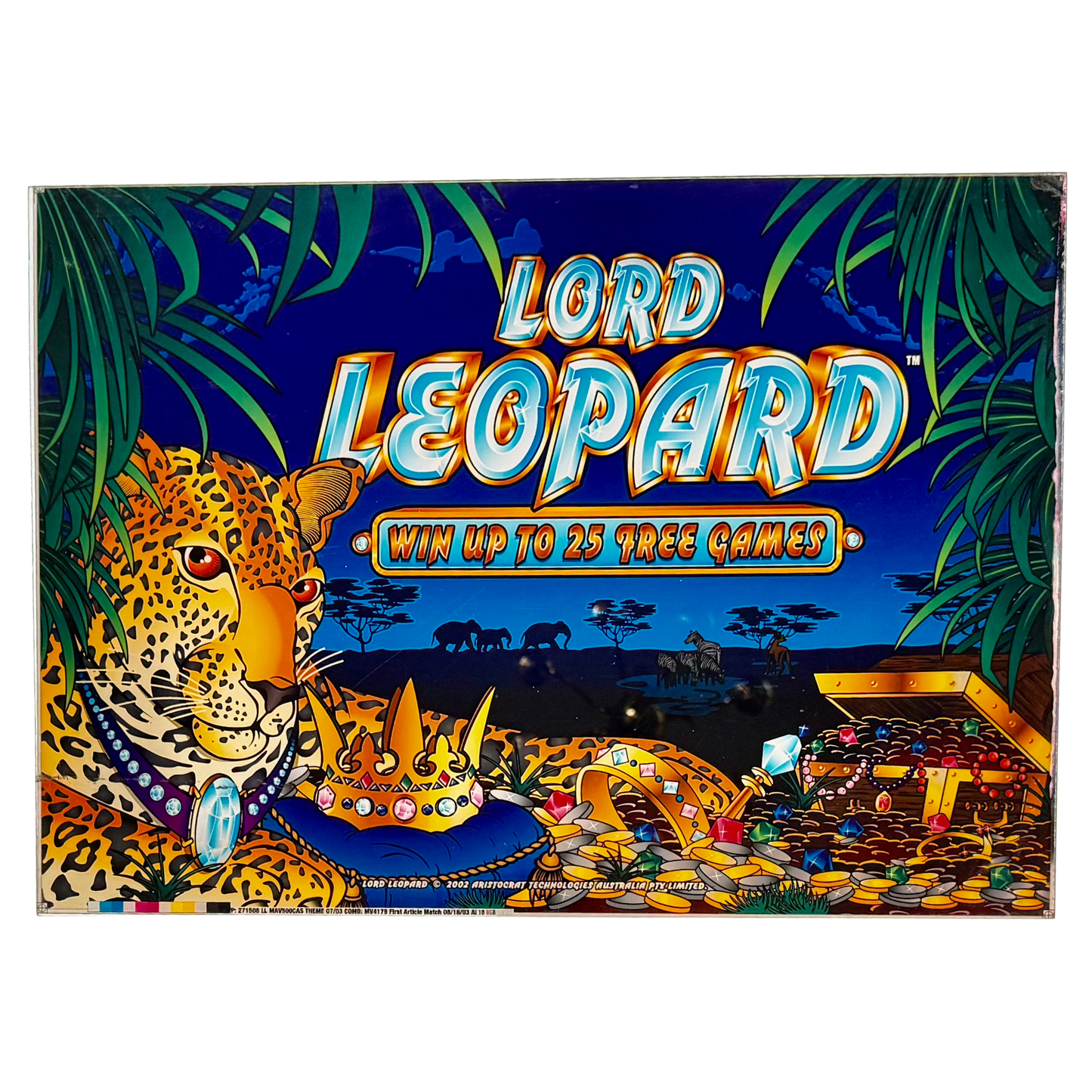 Lord Leopard Slot Retro Acrylic