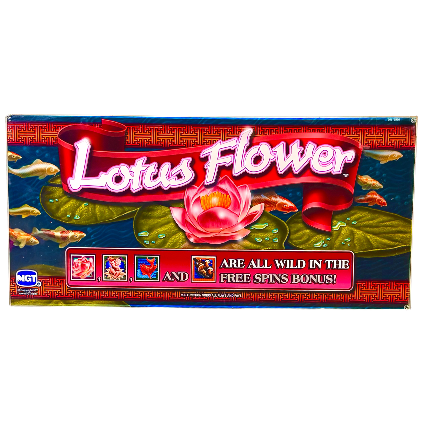 Lotus Flower Slot Glass