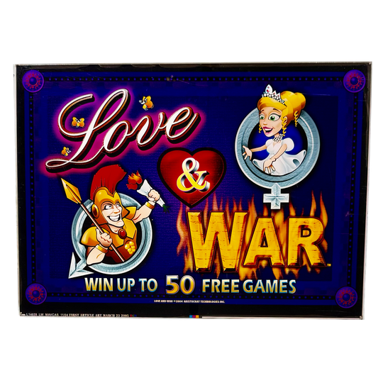 Love & War Slot Retro Acrylic