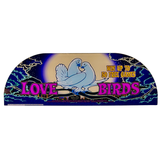 Love Birds Slot Retro Acrylic