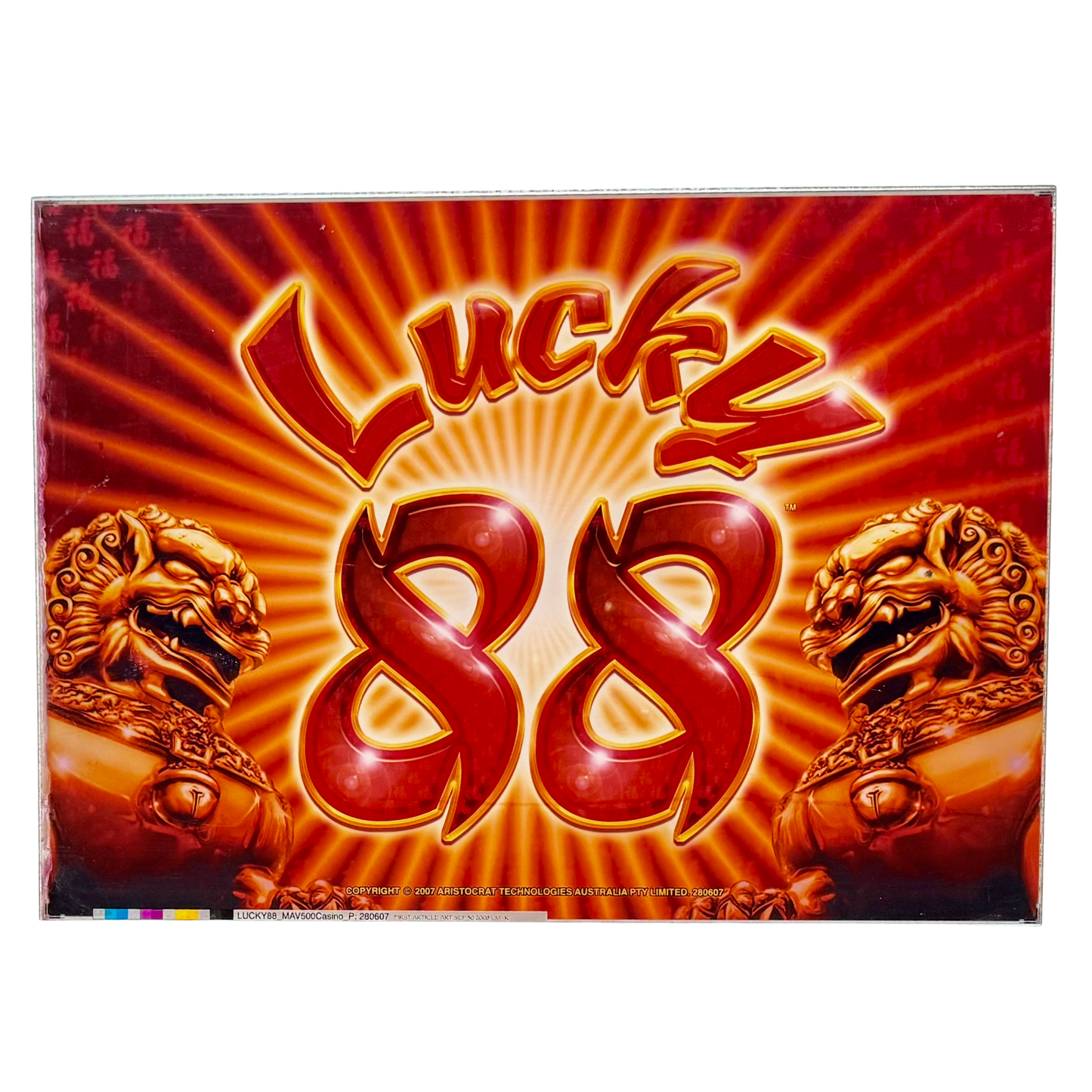Lucky 88 Slot Retro Acrylic