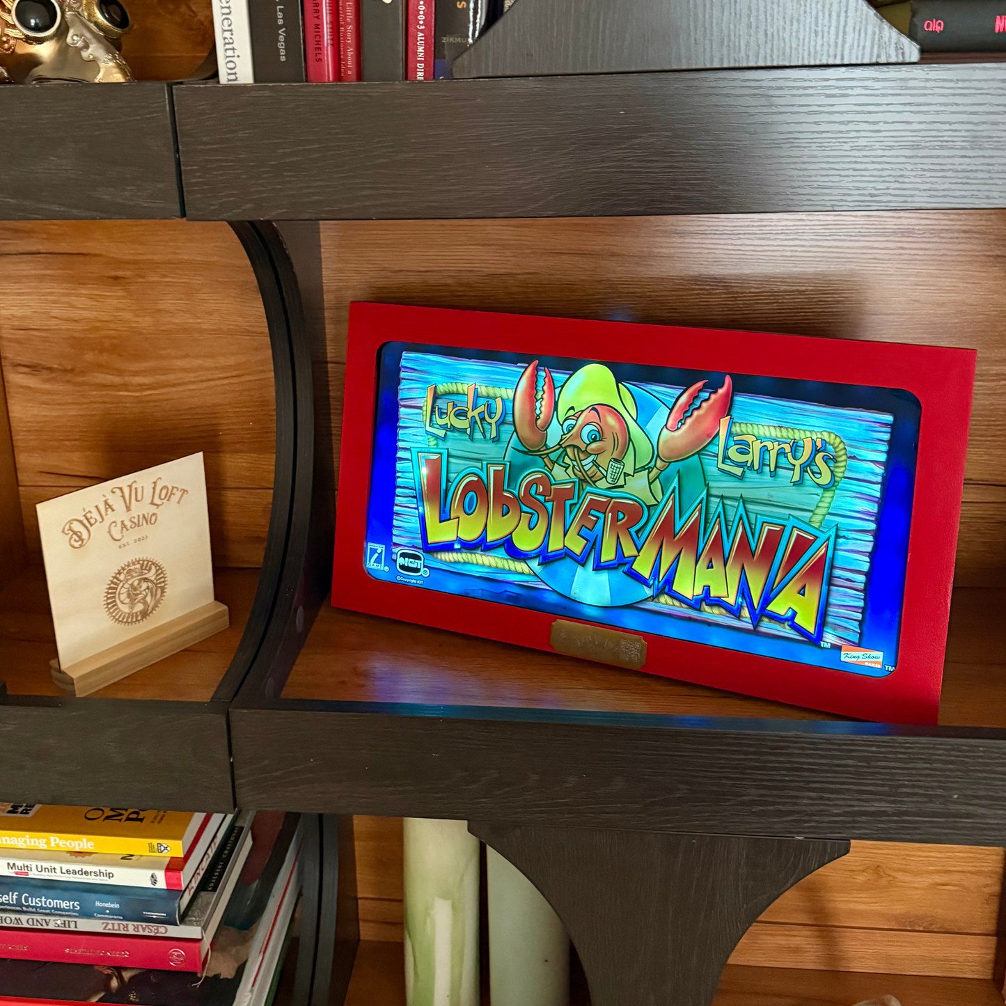 Lucky Larry's Lobstermania Slot Glass