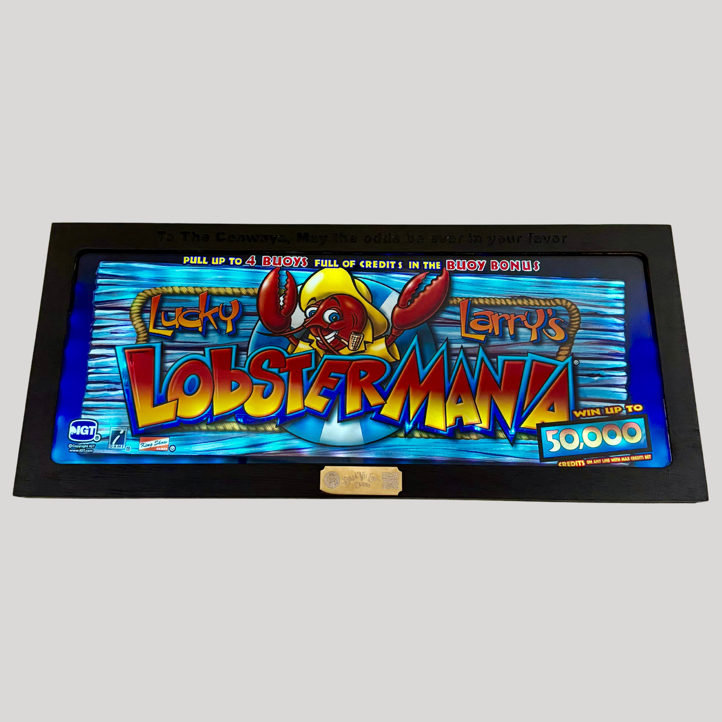 Lucky Larry's Lobstermania Slot Glass