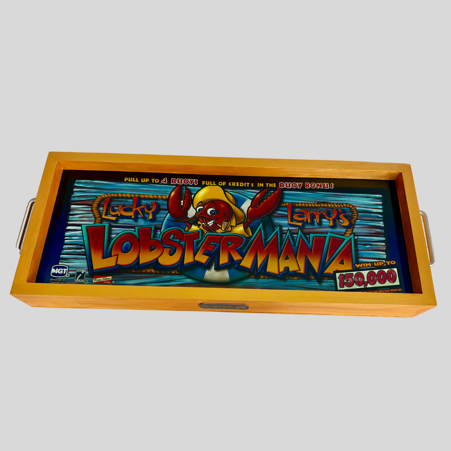 Lucky Larry's Lobstermania Slot Glass