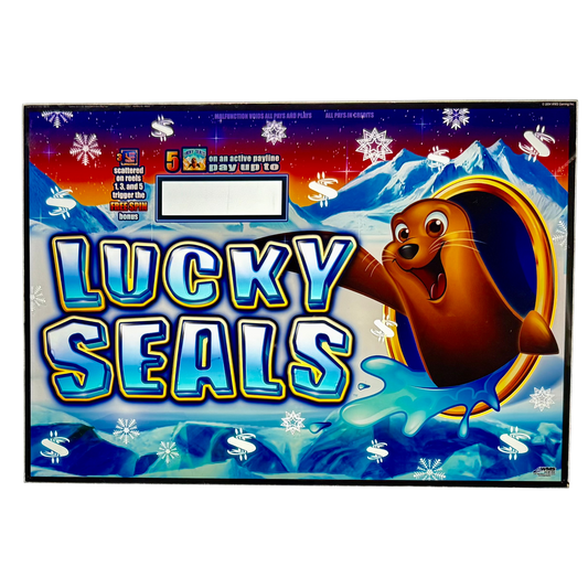 Lucky Seals Jumbo Slot Glass