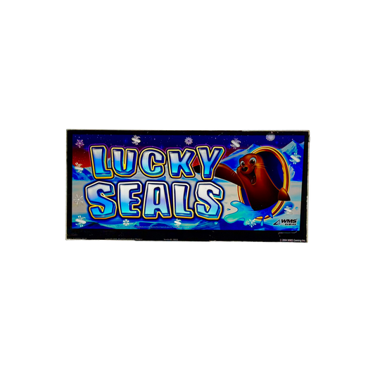 Lucky Seals Slot Glass
