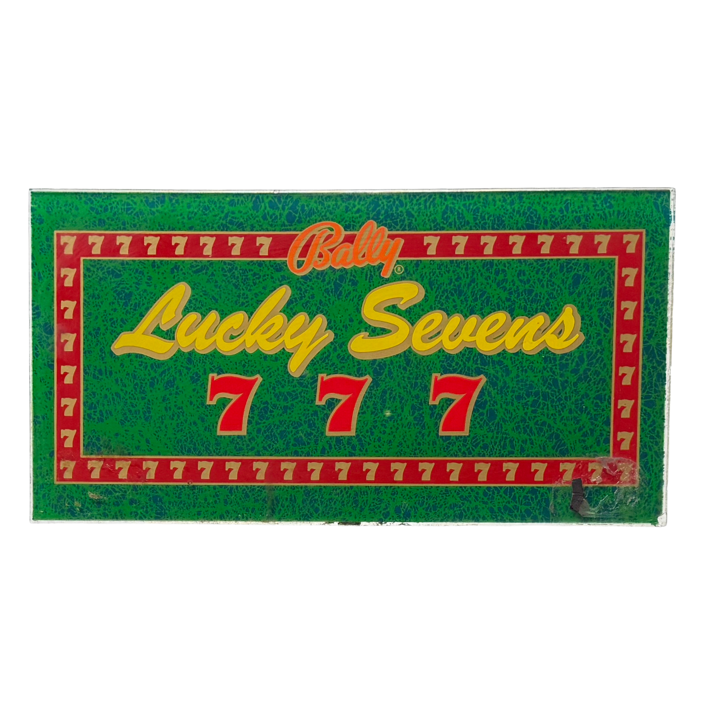 Lucky Sevens Slot Glass