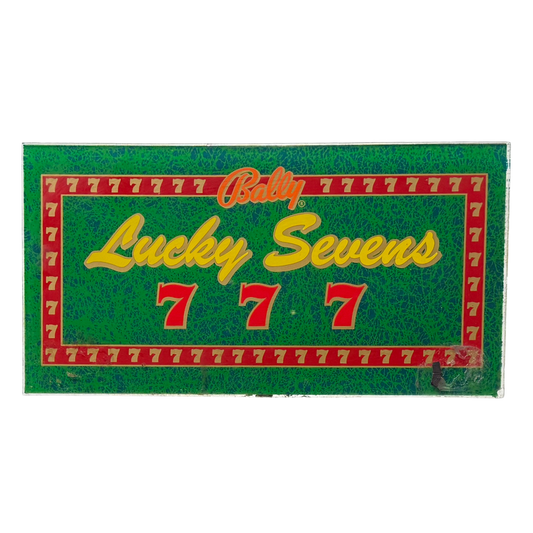 Lucky Sevens Slot Glass