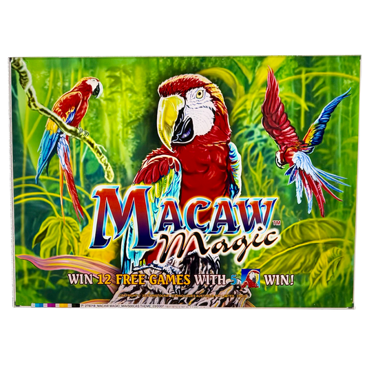 Macaw Magic Slot Retro Acrylic