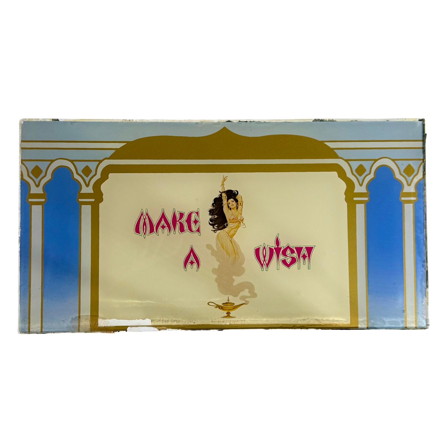 Make A Wish - Aladdin Casino Slot Glass