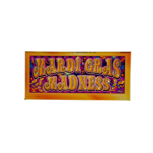 Mardi Gras Madness Slot Glass