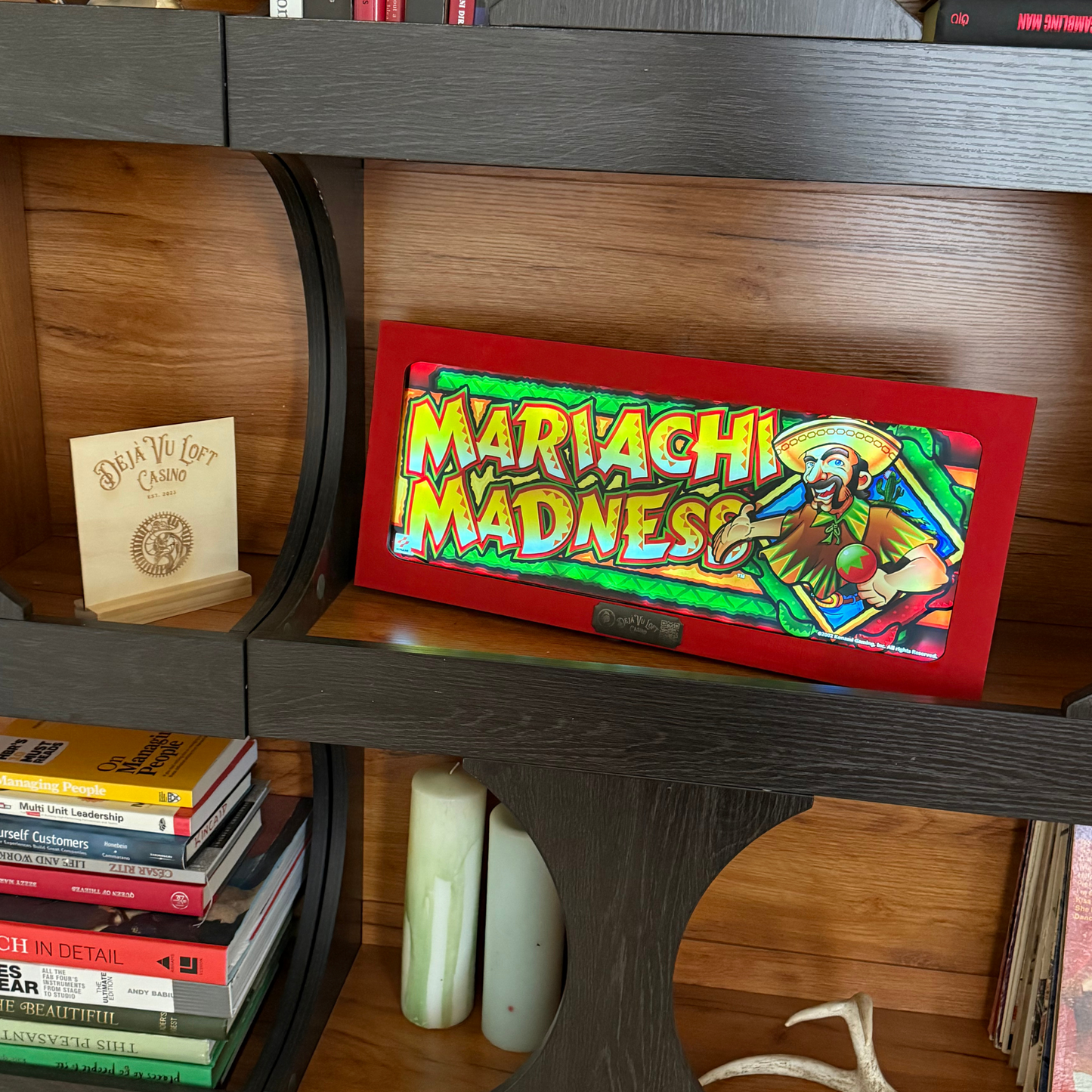 Mariachi Madness Slot Glass