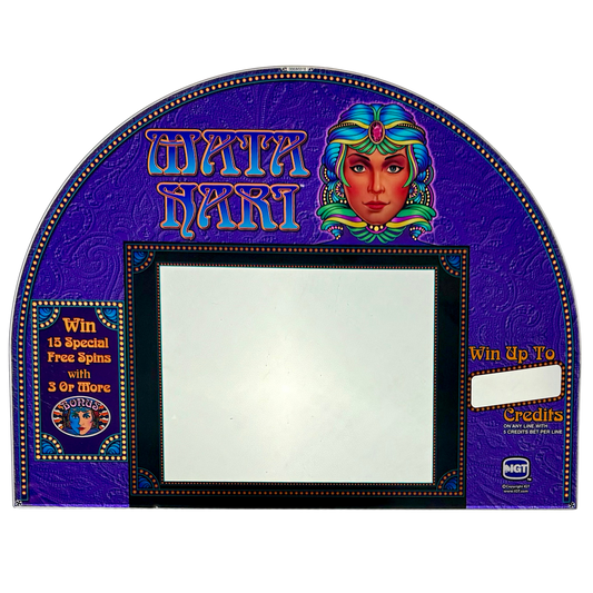 Mata Hari Jumbo Slot Glass