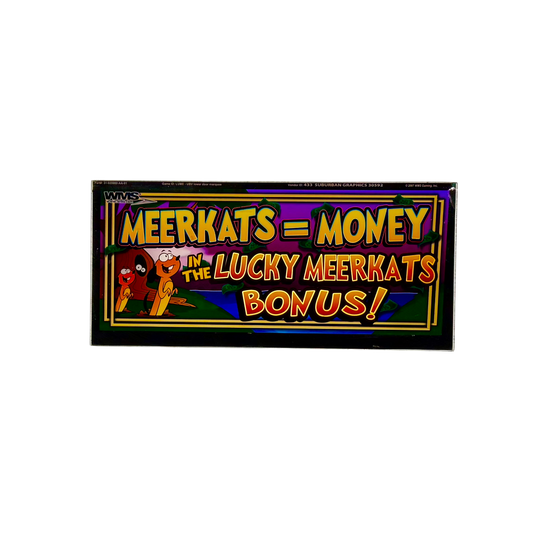 Meerkats Slot Glass