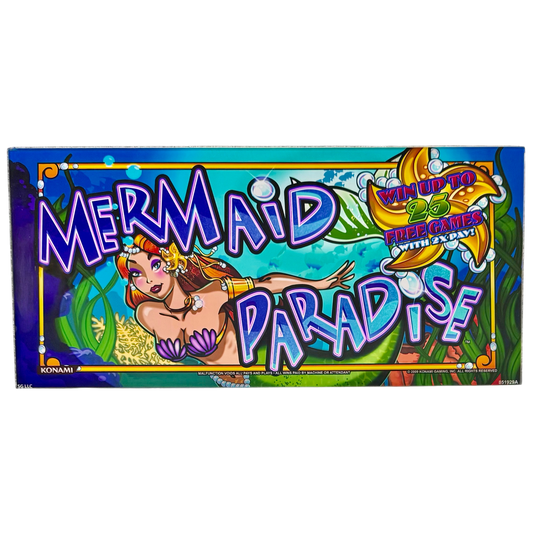 Mermaid Paradise Slot Glass