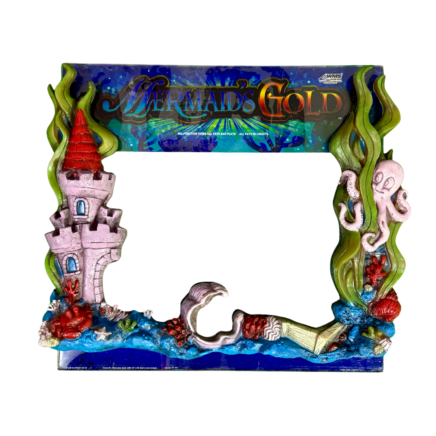 Mermaid's Gold 3D Slot Retro Acrylic