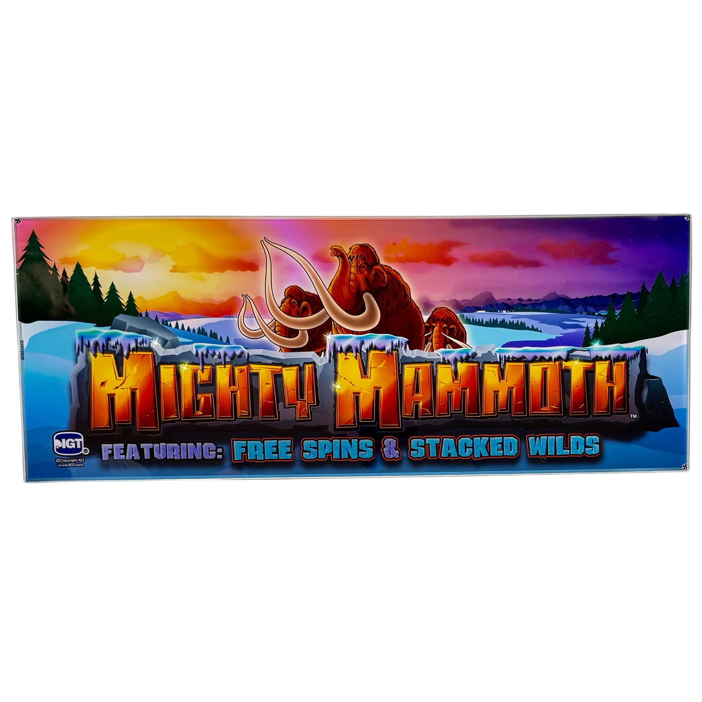 Mighty Mammoth Slot Glass