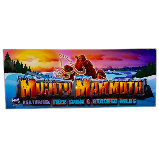 Mighty Mammoth Slot Glass