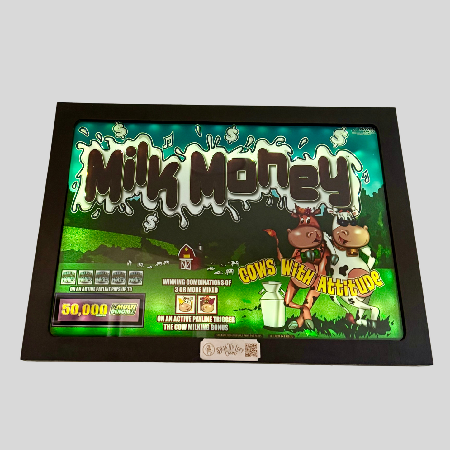 Milk Money Jumbo Slot Glass