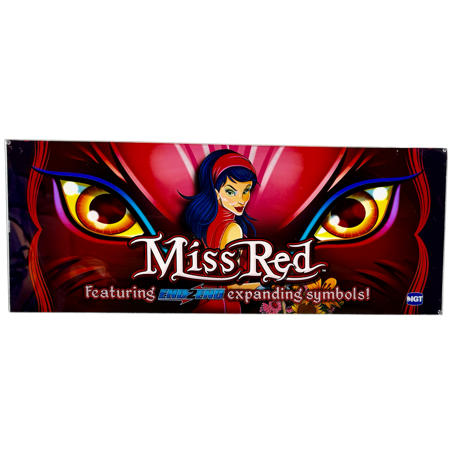 Miss Red Slot Glass