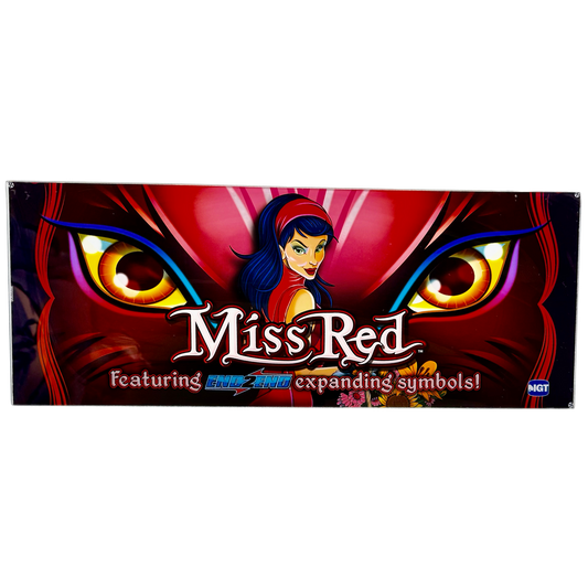 Miss Red Slot Glass
