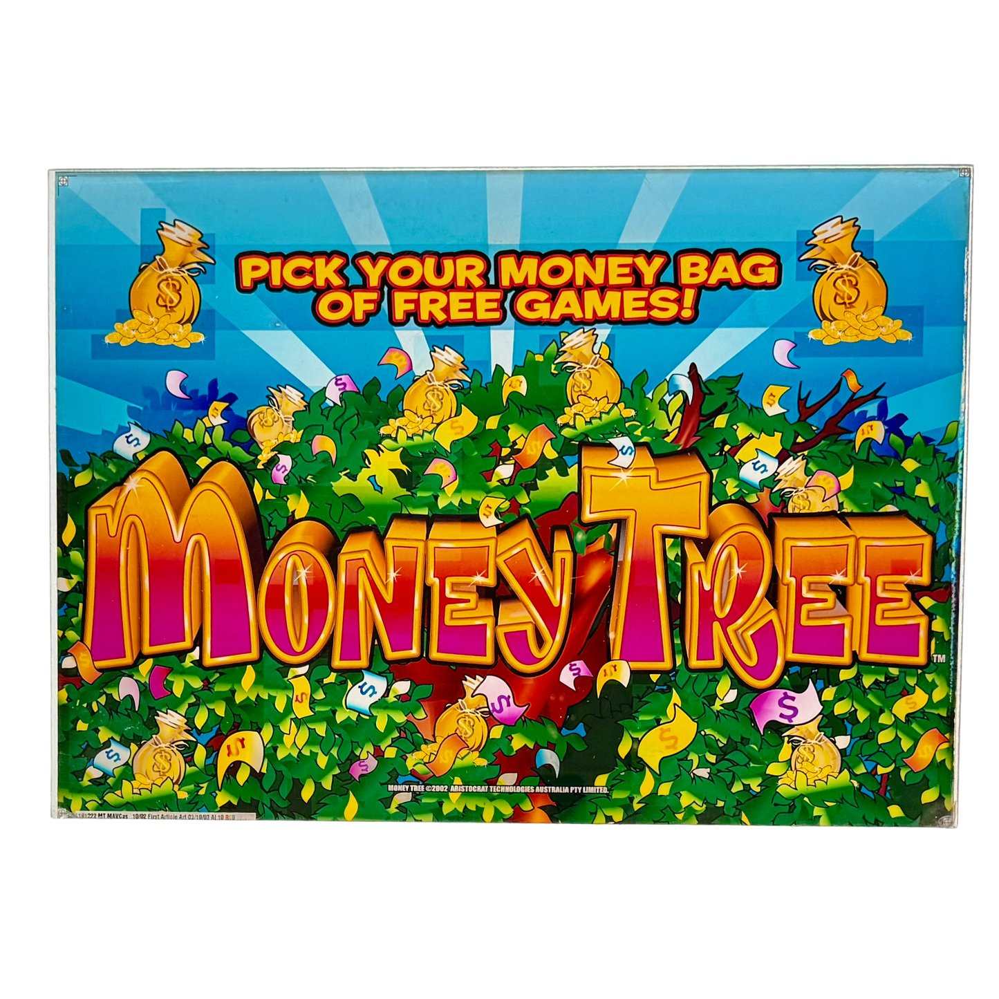 Money Tree Slot Retro Acrylic