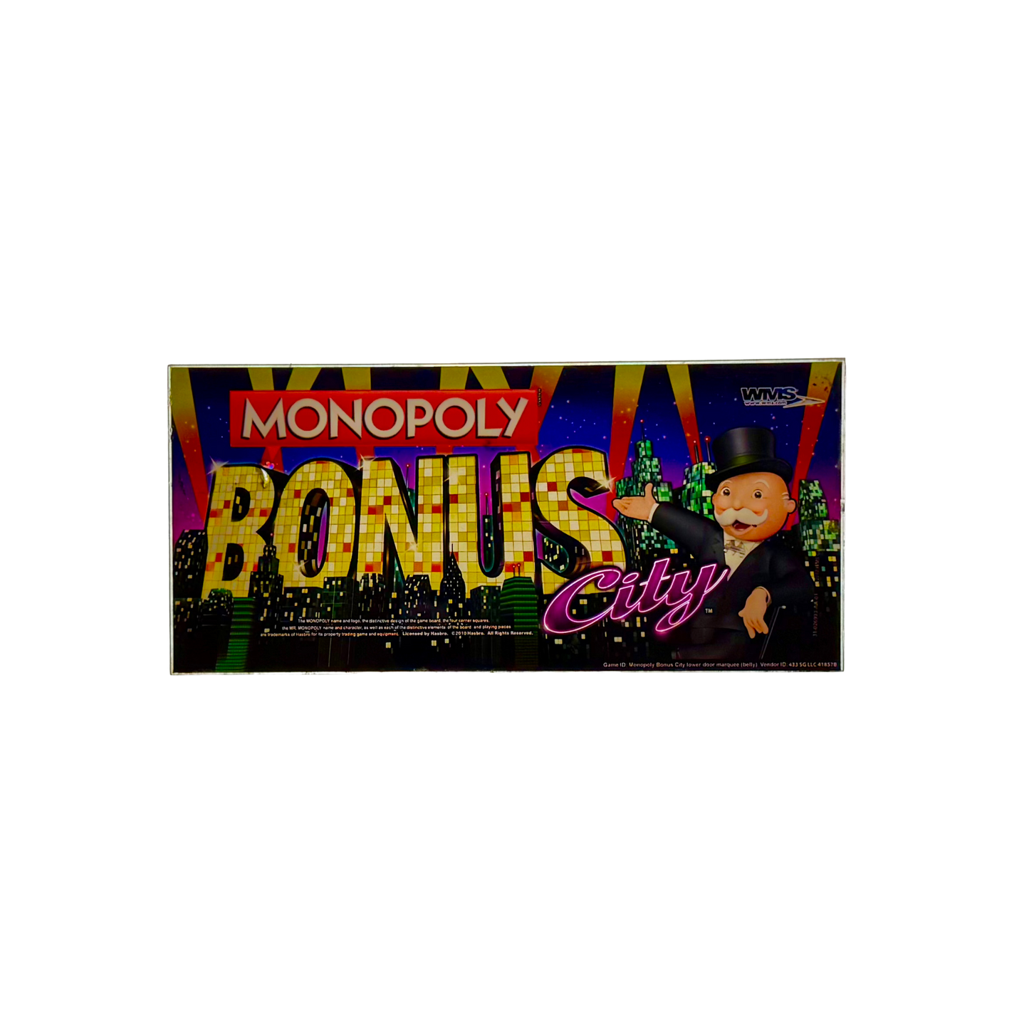 Monopoly Slot Glass