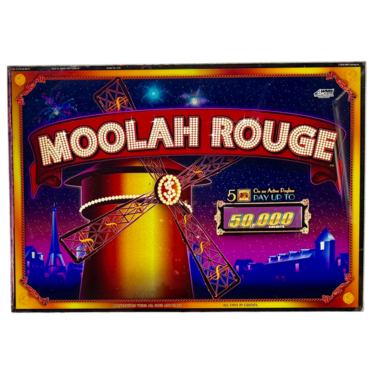 Moolah Rouge Jumbo Slot Glass