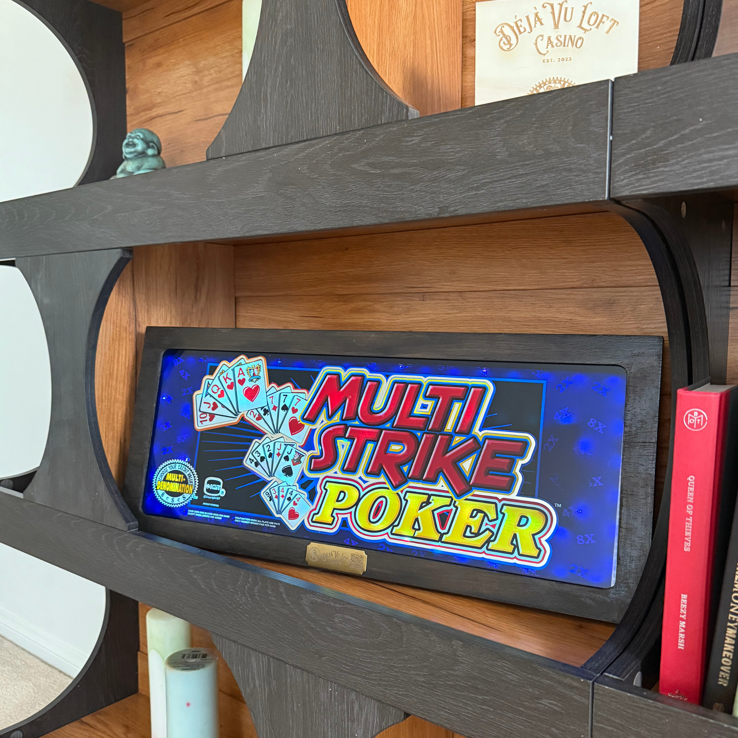 Multi Strike Poker Slot Glass