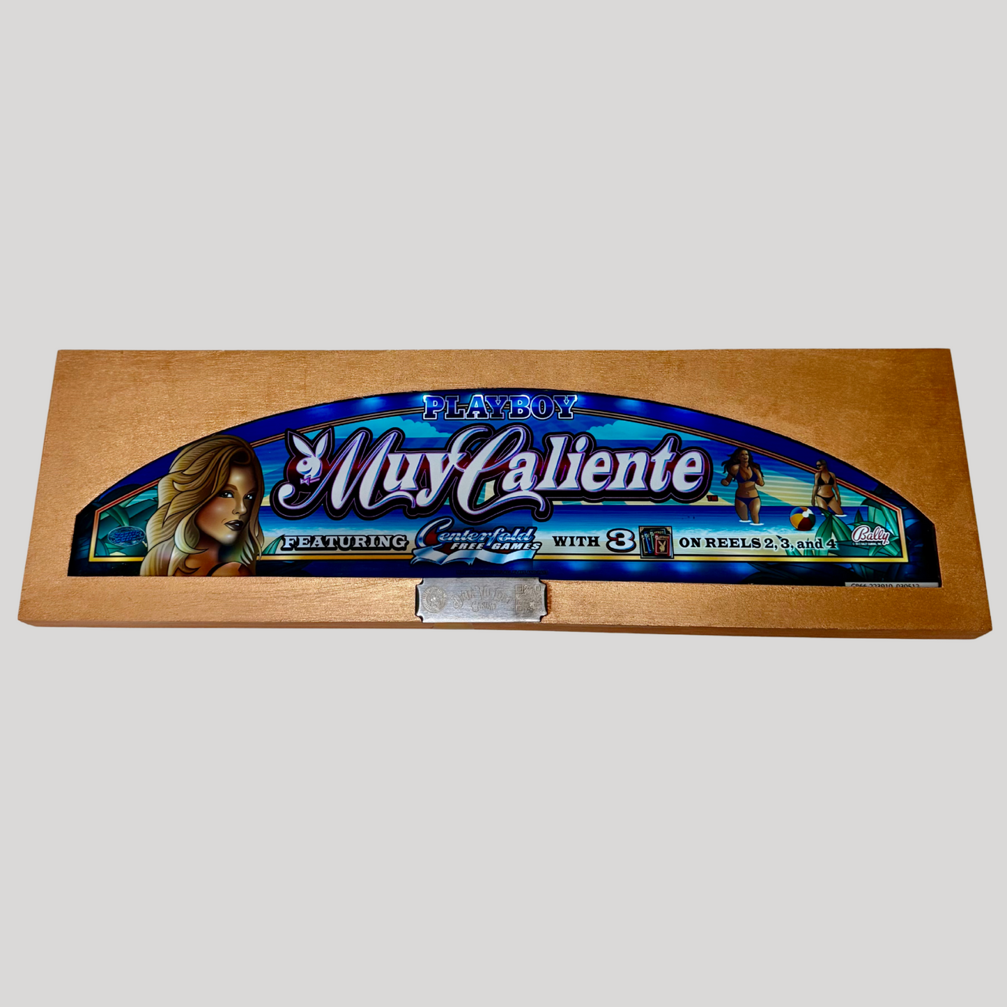 Playboy Muy Caliente Slot Glass