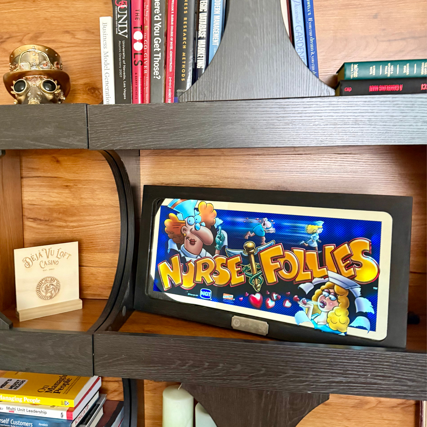 Nurse Follies Slot Glass