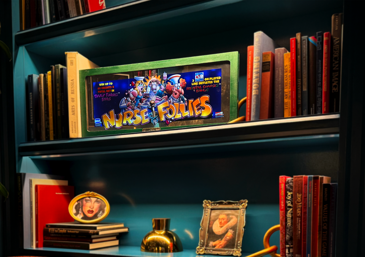 Nurse Follies Slot Glass