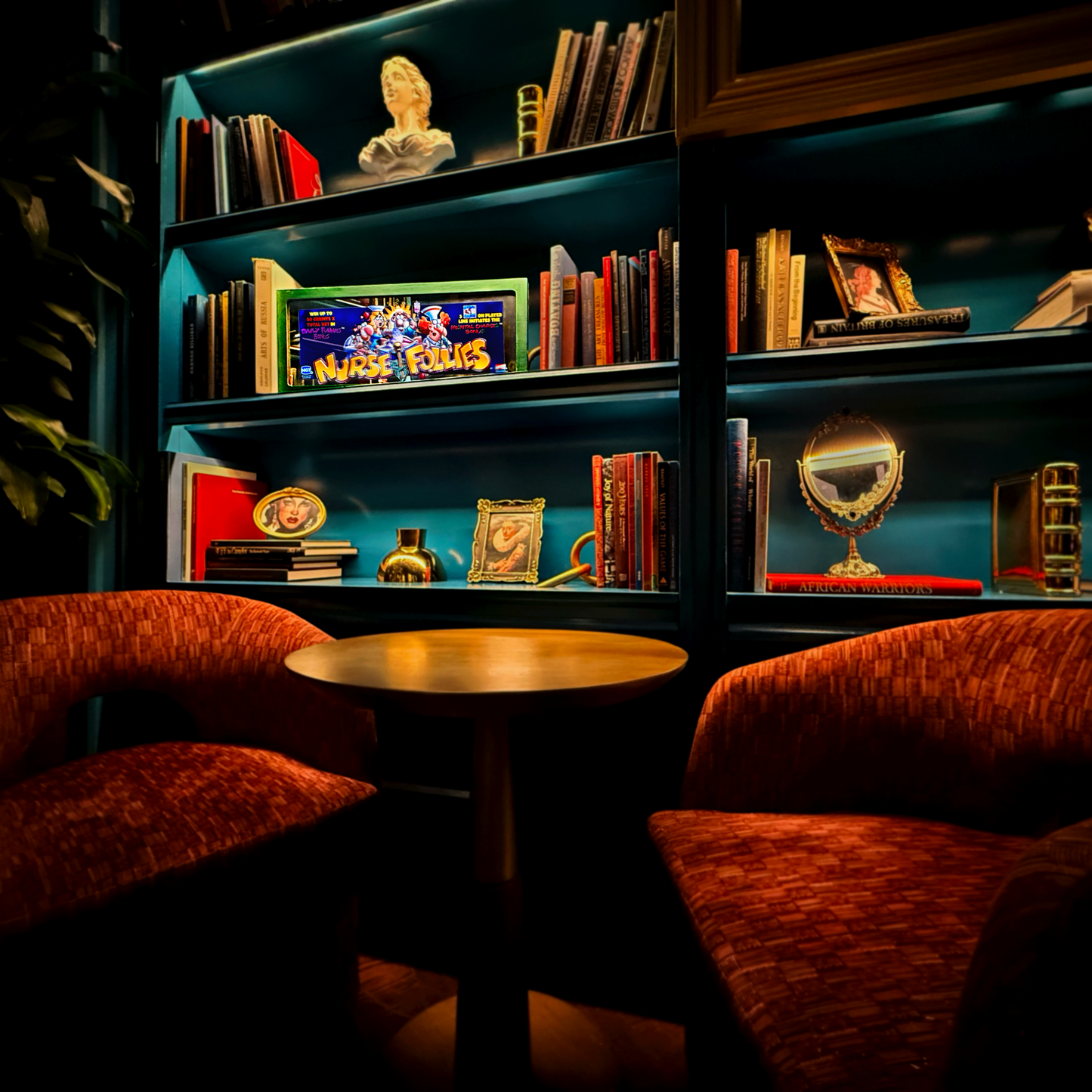 Nurse Follies Slot Glass