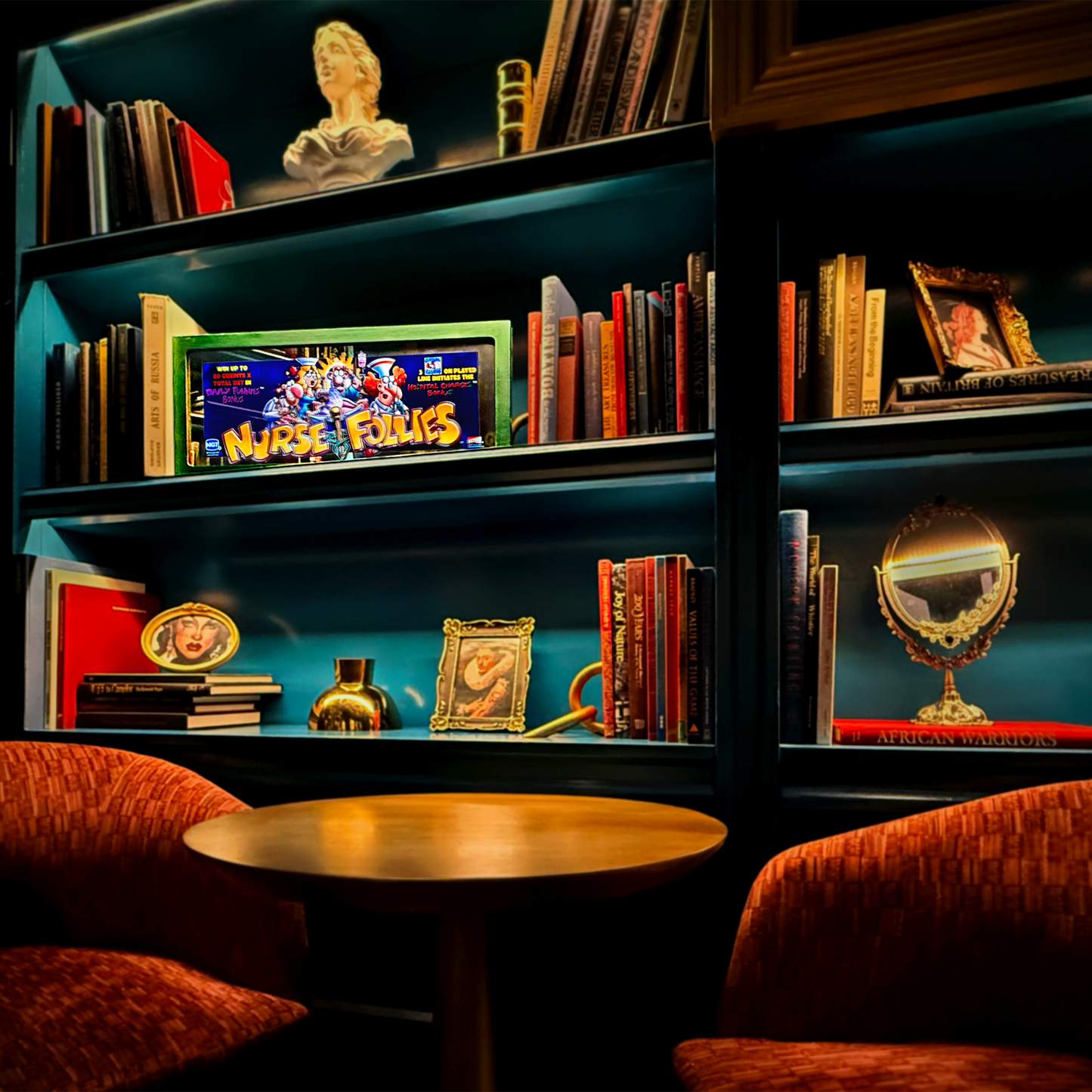 Nurse Follies Slot Glass