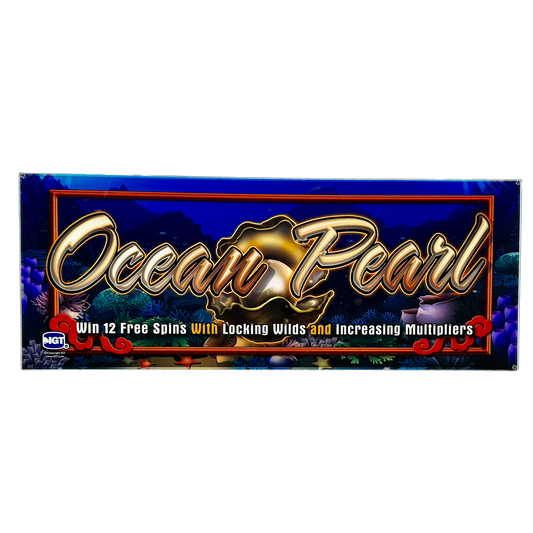 Ocean Pearl Slot Glass