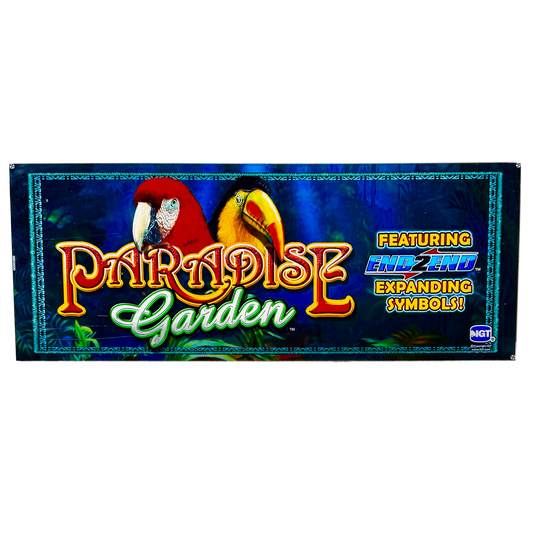 Paradise Garden Slot Glass
