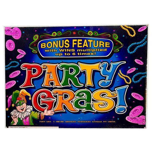 Party Gras! Slot Retro Acrylic