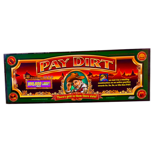 Pay Dirt Slot Glass