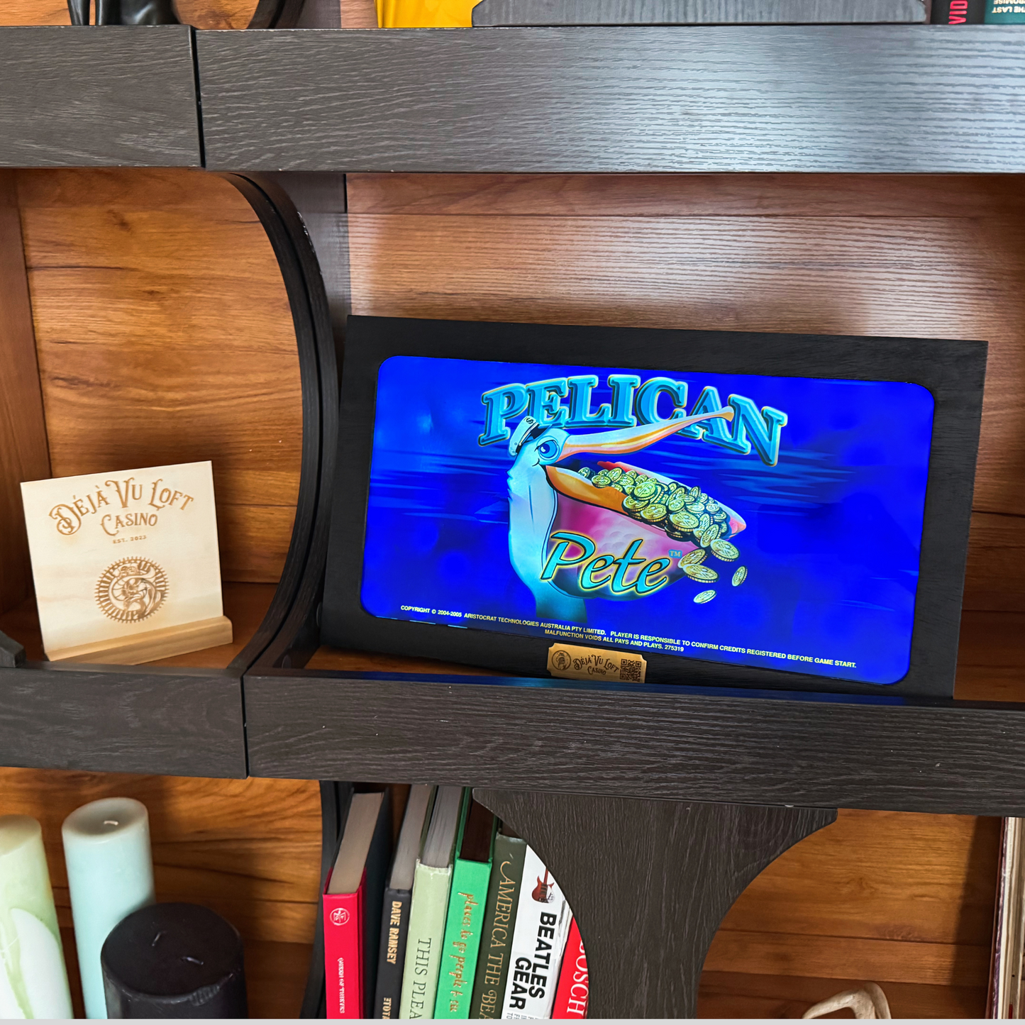 Pelican Pete Slot Retro Acrylic