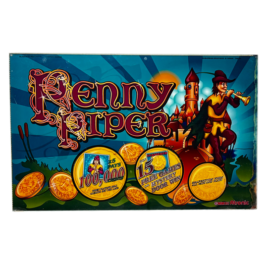 Penny Piper Jumbo Slot Glass