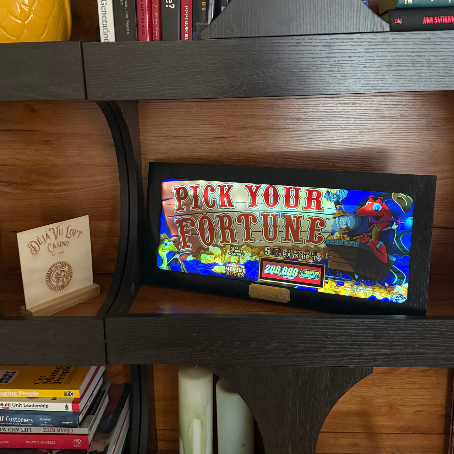 Pick Your Fortune Slot Glass