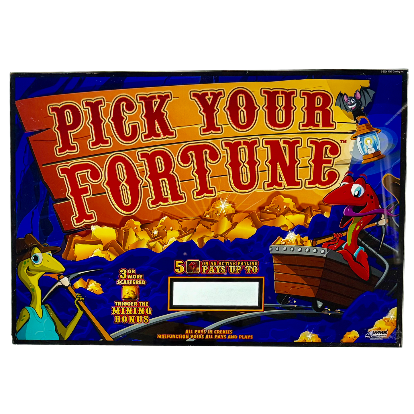 Pick Your Fortune Jumbo Slot Glass