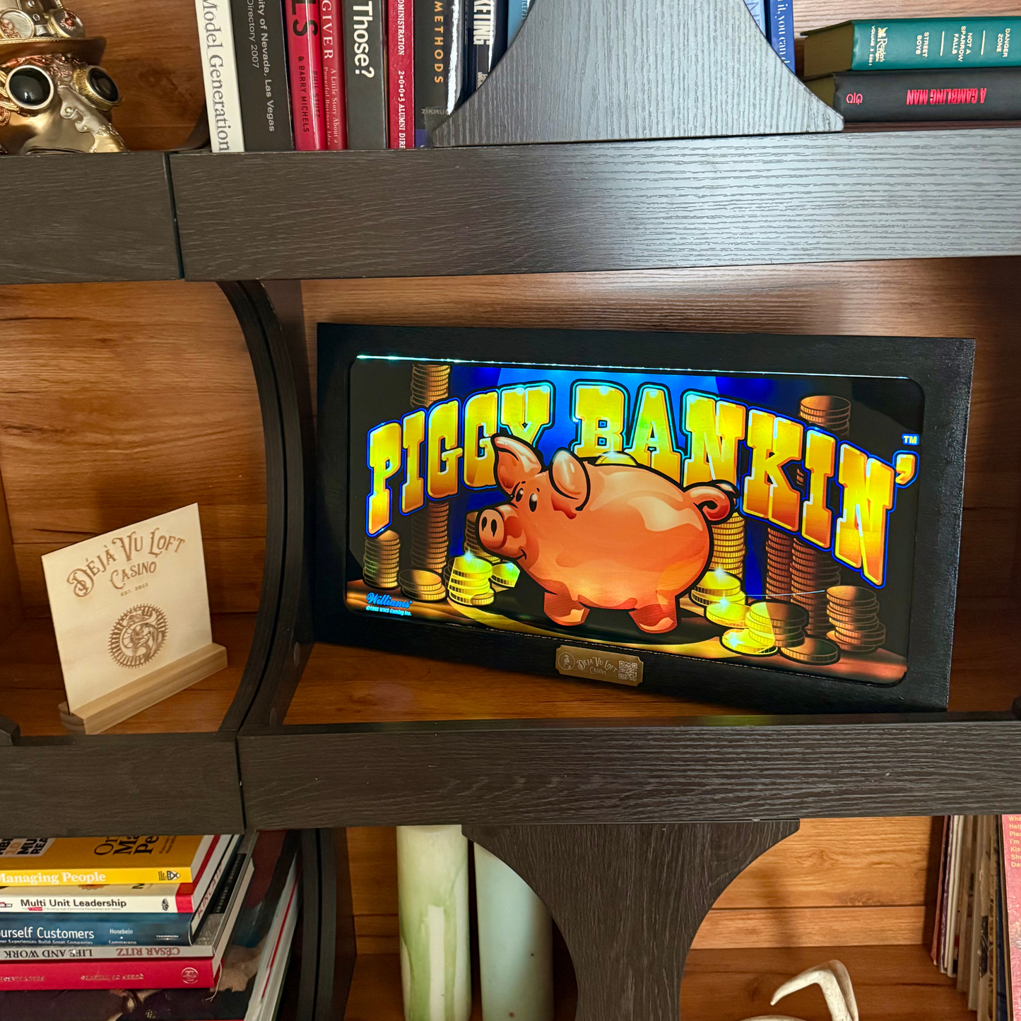 Piggy Bankin' Slot Glass