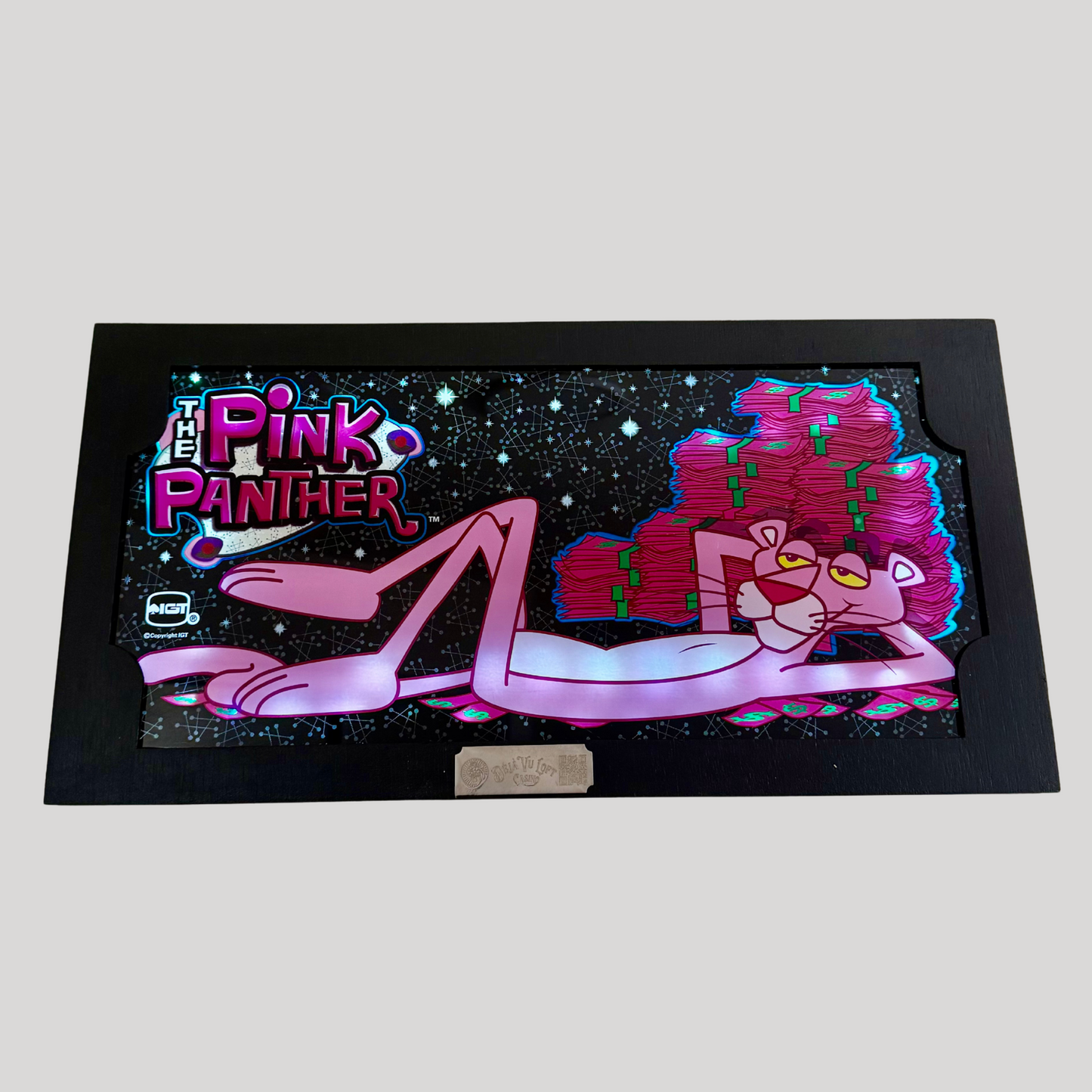 The Pink Panther Slot Glass