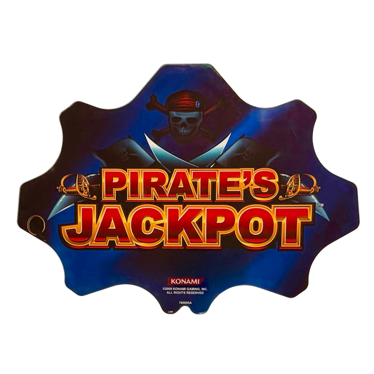 Pirate's Jackpot Slot Retro Acrylic