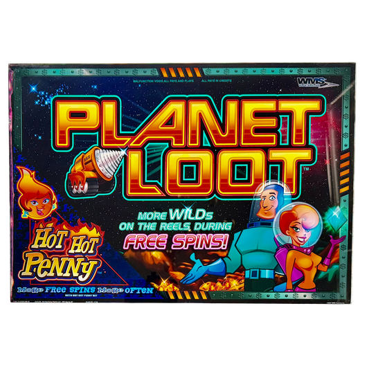 Planet Loot Jumbo Slot Glass